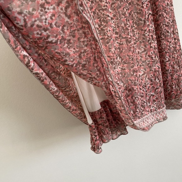 Sandwich Pink Double Layered Skirt - Picture 2 of 2